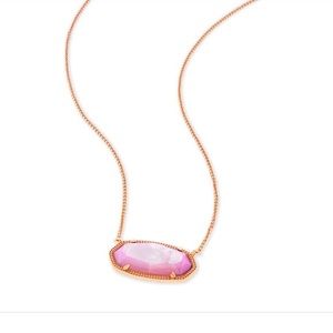 NWT Kendra Scott Rose Gold Pendant Necklace
